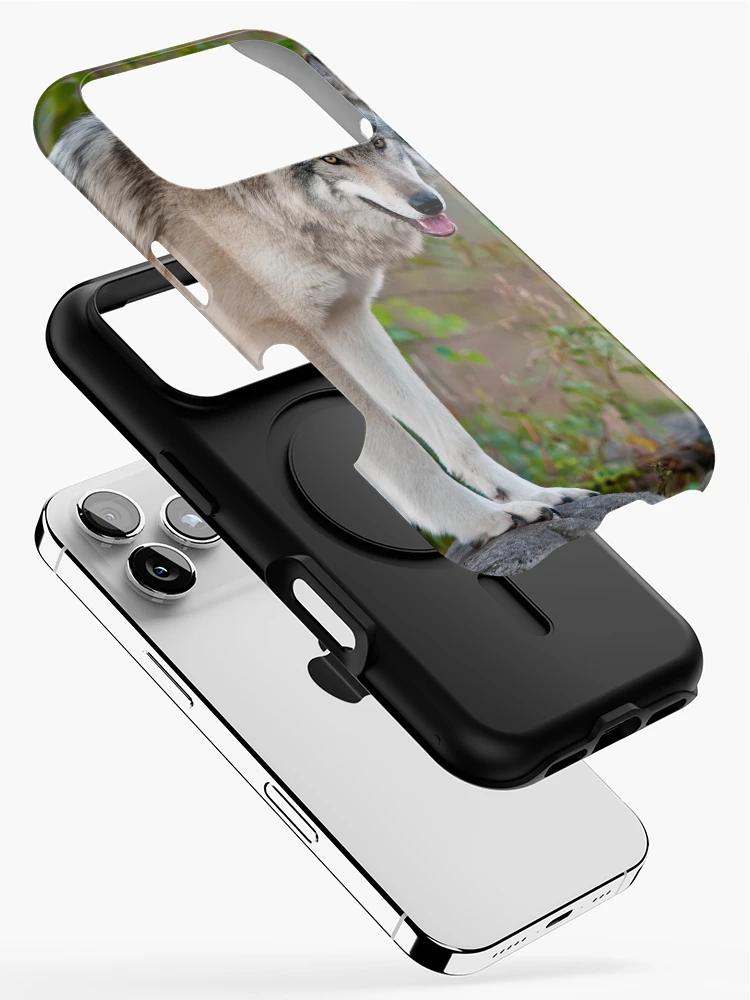Thumbnail 2 of 4, iPhone Case, Timber Wolves designed and sold by WolvesOnly.