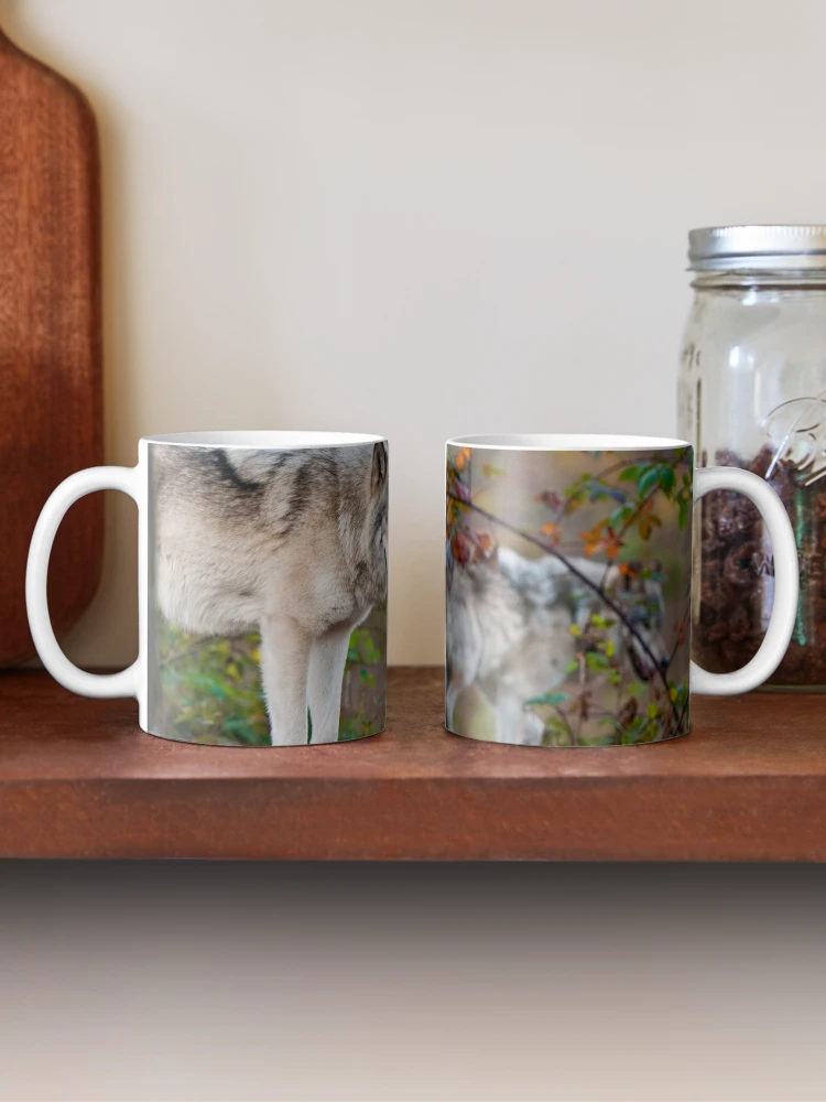 Thumbnail 2 of 6, Coffee Mug, Timber Wolves designed and sold by WolvesOnly.