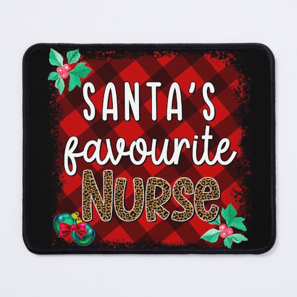 Item preview, Santa’s Favourite Nurse- Christmas Nurse designed and sold by Designs Of all kinds.