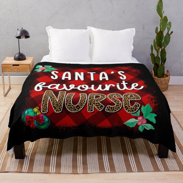 Item preview, Santa’s Favourite Nurse- Christmas Nurse designed and sold by Designs Of all kinds.