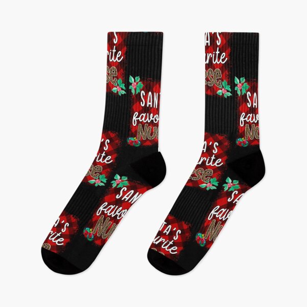 Item preview, Santa’s Favourite Nurse- Christmas Nurse designed and sold by Designs Of all kinds.