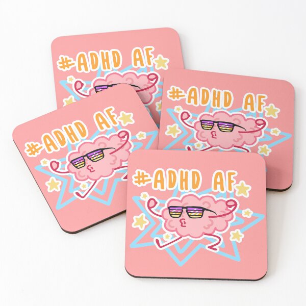 Item preview, ADHD AF designed and sold by PurfectlyBrewed.