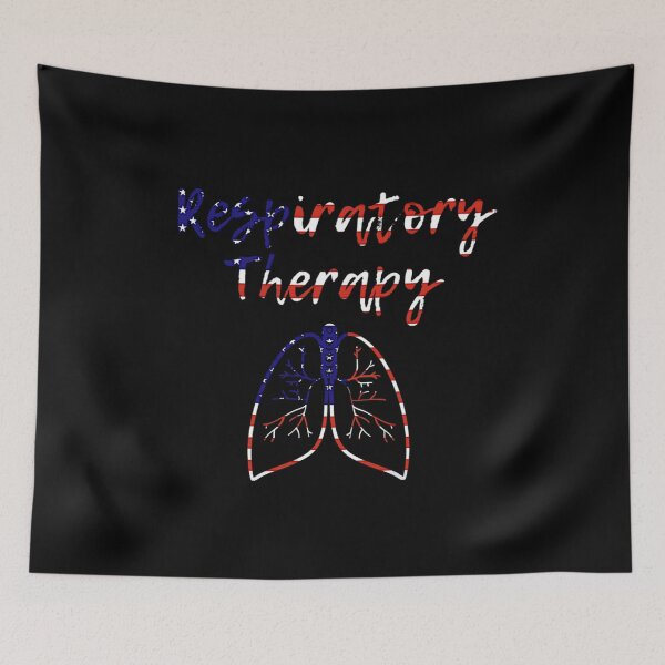 Item preview, Respiratory Therapy Patriotic  designed and sold by Sleepygirl2010.