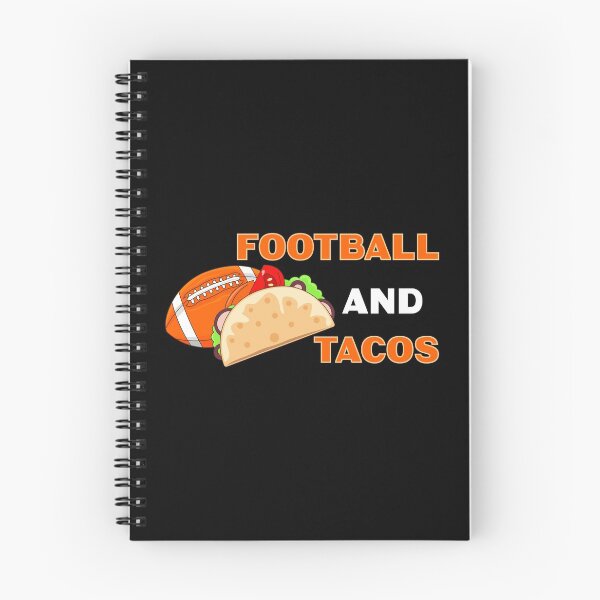 Item preview,  American football and tacos lover gift, text, football and mexican food, sports and food, taco pattern designed and sold by SGS-.