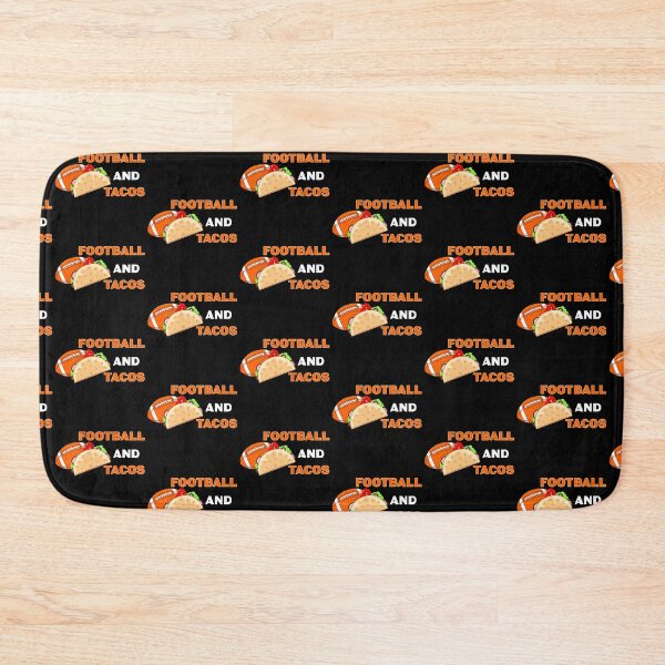 Item preview,  American football and tacos lover gift, text, football and mexican food, sports and food, taco pattern designed and sold by SGS-.