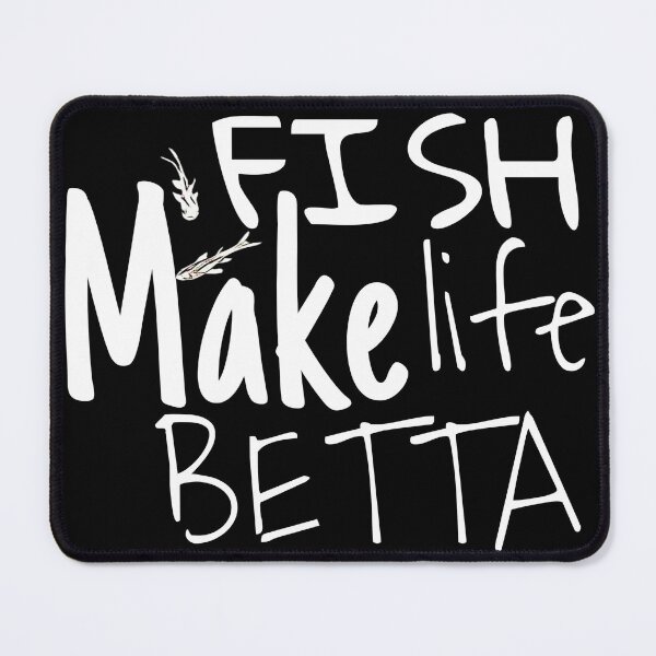 Item preview, Fish make life betta designed and sold by salahnewdesign.