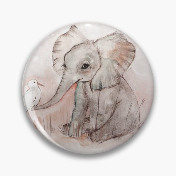 Item preview, Elephant designed and sold by Petit Faon Prints.