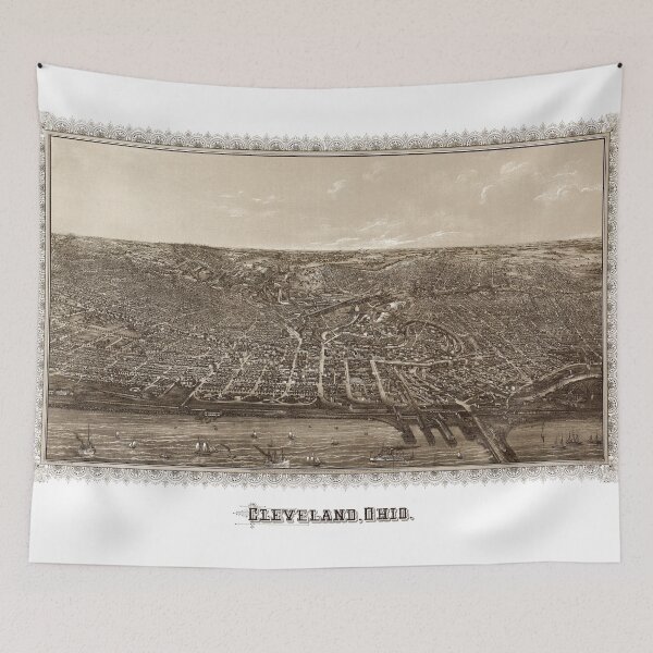 Item preview, Cleveland - Ohio - 1887 designed and sold by paulrommer.