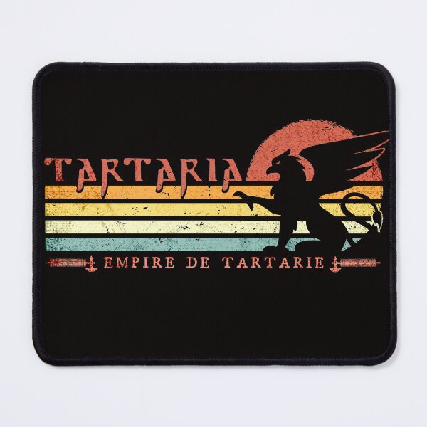 Item preview, Tartaria - Kingdom de Tartarie - Retro Stripes Griffin, Ancient Civilization designed and sold by NatIntrovertSoc.
