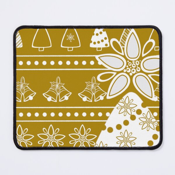 Item preview, Ugly Christmas Sweater -Tree-Gold designed and sold by Walker Colors.