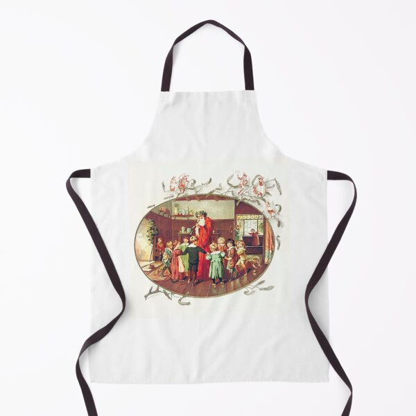 Item preview, Santa Claus with Children - illustration - The Coming of Father Christmas - 1894 - by Eliza F. Manning designed and sold by Wanda Case.