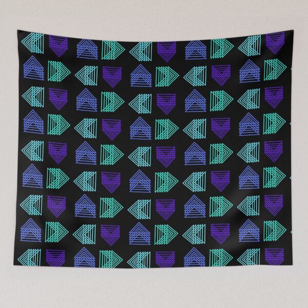 Item preview, Multicolor Triangles  designed and sold by Sleepygirl2010.