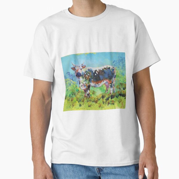 Item preview, Randall Lineback Cow Painting designed and sold by MikeJory.