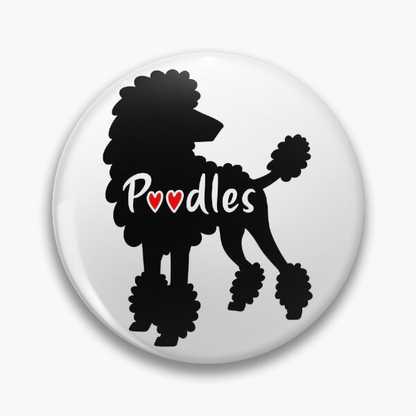 Item preview, Poodles Hearts designed and sold by OneCraftyLady.