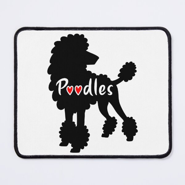 Item preview, Poodles Hearts designed and sold by OneCraftyLady.