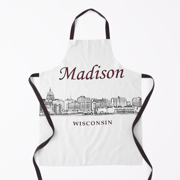 Item preview, Madison, Wisconsin - Madison Skyline & Landmarks designed and sold by leemcnut.