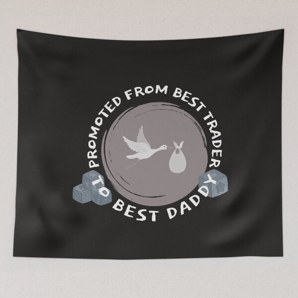 Item preview, Best Daddy- Funny -Unique -Gift for stock market, crypto, options trader, forex traders and day traders  designed and sold by TradingTeesKids.
