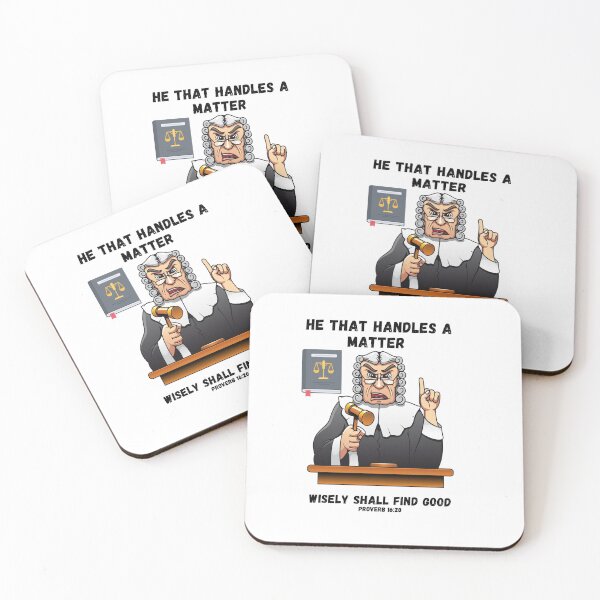 Item preview,  Proverb, Wise Judge, He that handles a matter wisely shall find good designed and sold by Hinny8.