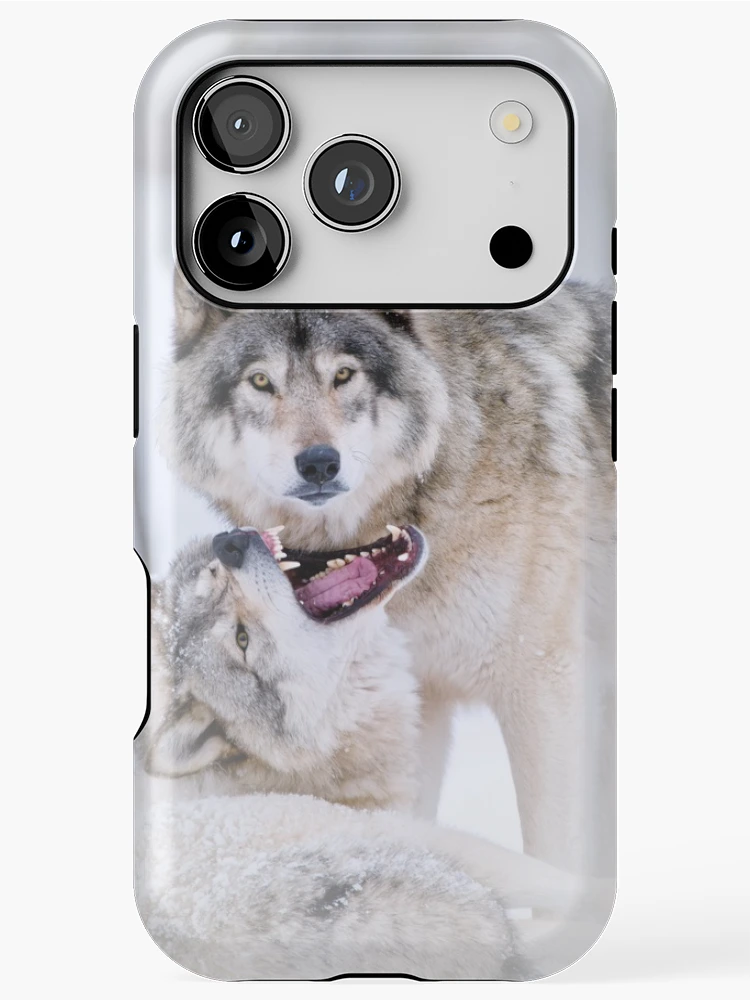 Thumbnail 1 of 4, iPhone Case, Timber Wolves designed and sold by WolvesOnly.