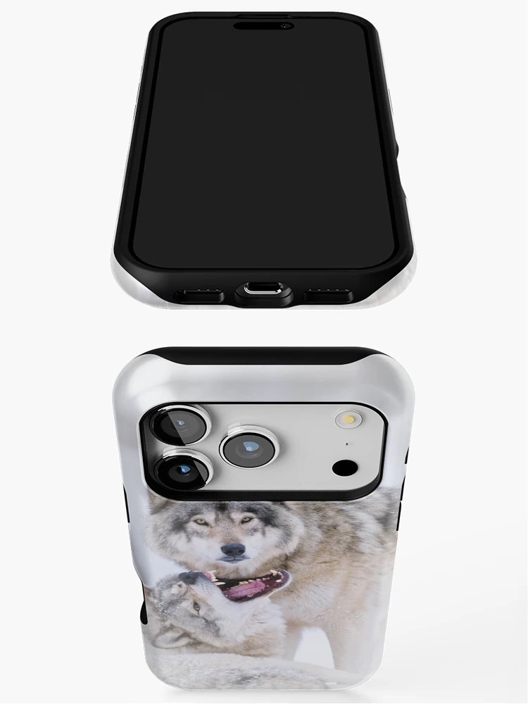 Thumbnail 3 of 4, iPhone Case, Timber Wolves designed and sold by WolvesOnly.