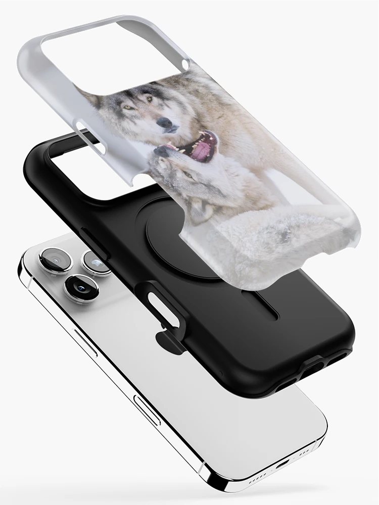 Thumbnail 2 of 4, iPhone Case, Timber Wolves designed and sold by WolvesOnly.