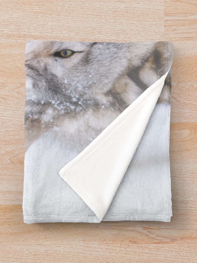 Thumbnail 3 of 6, Throw Blanket, Timber Wolves designed and sold by WolvesOnly.