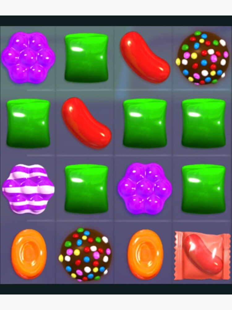 Solve Candy Crush patterns jigsaw puzzle online with 324 pieces