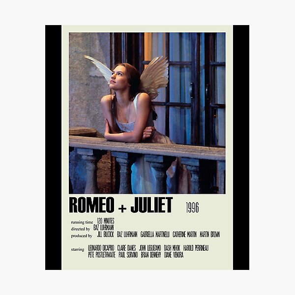 Item preview, Mens Funny Romeo Love Juliet  Alternative Poster Art Movie Large  Gifts For Movie Fans designed and sold by JovaniLueilwitz.