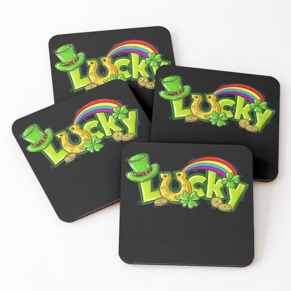 Item preview, St.Patrick 's Day leprechaun Hat Horseshoe Clover Rainbow designed and sold by Kelly993.