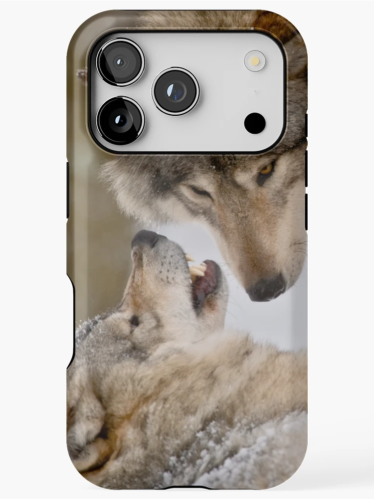 Thumbnail 1 of 4, iPhone Case, Timber Wolves designed and sold by WolvesOnly.