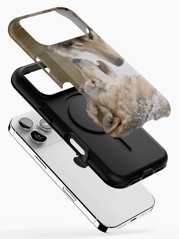 Thumbnail 2 of 4, iPhone Case, Timber Wolves designed and sold by WolvesOnly.