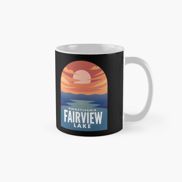 Item preview, Lake Fairview PA Retro Sunset designed and sold by HalpinDesign.