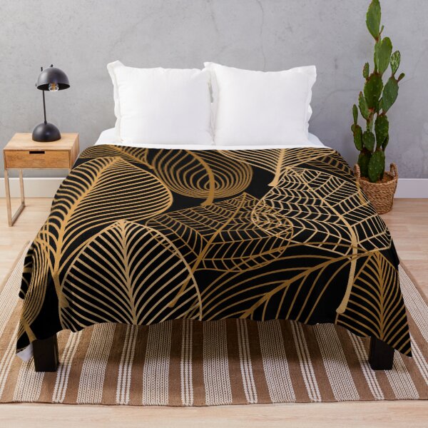 Item preview, Gold Leaves in the Dark designed and sold by deepgoa.