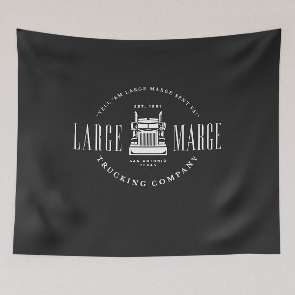 Item preview, Large Marge Trucking Company - modern vintage logo designed and sold by Primotees.