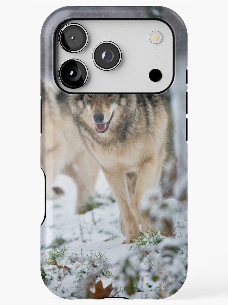 Thumbnail 1 of 4, iPhone Case, Timber Wolves designed and sold by WolvesOnly.