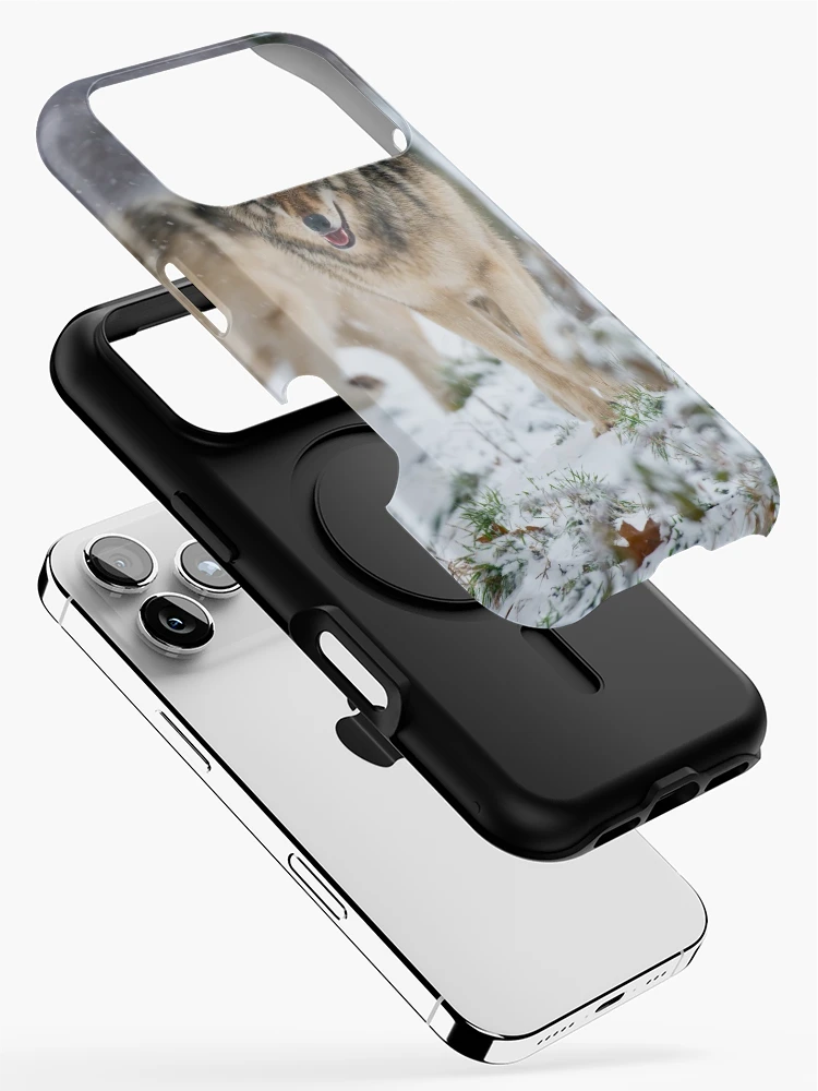 Thumbnail 2 of 4, iPhone Case, Timber Wolves designed and sold by WolvesOnly.