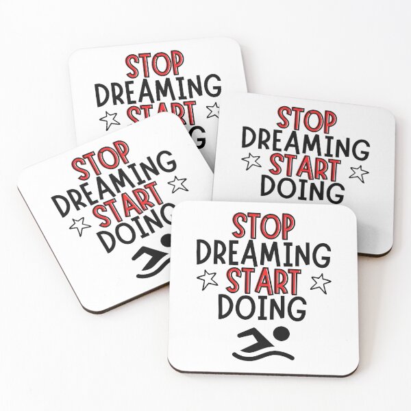 Item preview, Swimming: Stop dreaming and start doing designed and sold by TheGreenGoat.