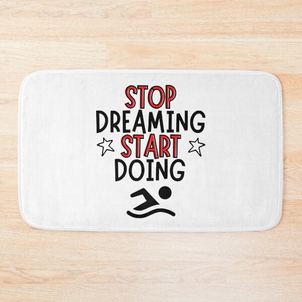 Item preview, Swimming: Stop dreaming and start doing designed and sold by TheGreenGoat.