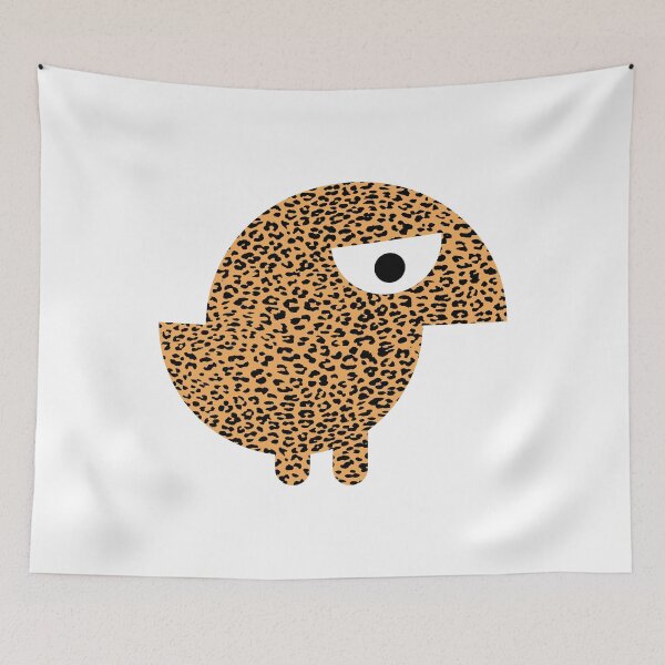 Item preview, Cute Leopard Print Bird For Women, Teens & Girls designed and sold by HauteLeopard.