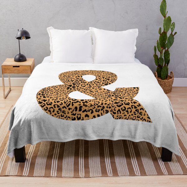 Item preview, Haute Leopard Ampersand With Classic Leopard Print designed and sold by HauteLeopard.
