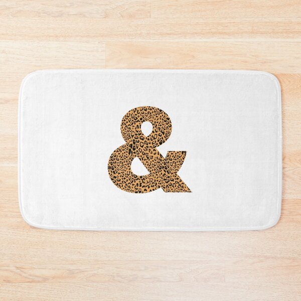 Item preview, Haute Leopard Ampersand With Classic Leopard Print designed and sold by HauteLeopard.