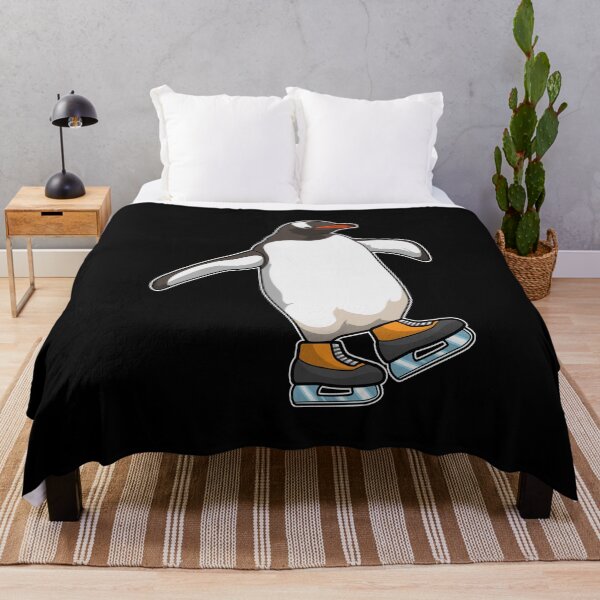 Item preview, Penguin at Ice skating with Ice skates designed and sold by Snabdesign84.