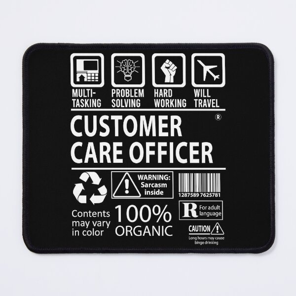 Item preview, Customer Care Officer T Shirt - MultiTasking Certified Job Gift Item Tee designed and sold by killingworthhi.