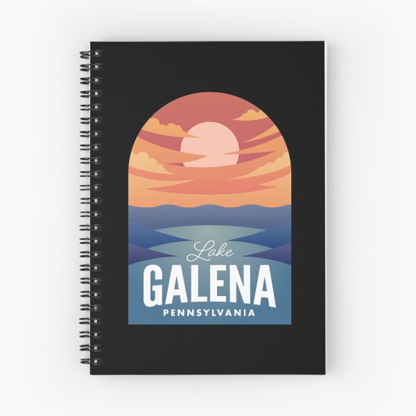Item preview, Lake Galena PA Retro Sunset designed and sold by HalpinDesign.