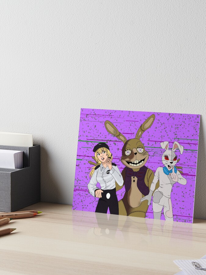 FNAF Glitchtrap 5x7inArt Print