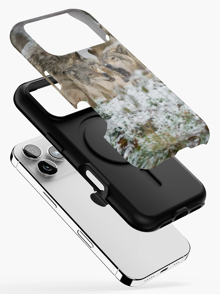 Thumbnail 2 of 4, iPhone Case, Timber Wolves designed and sold by WolvesOnly.