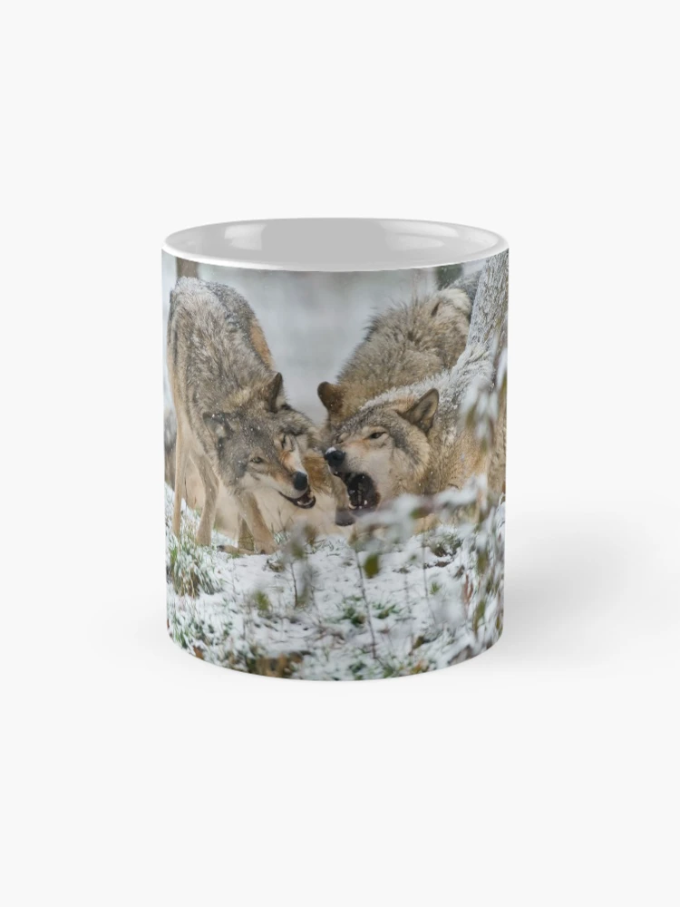 Thumbnail 4 of 6, Coffee Mug, Timber Wolves designed and sold by WolvesOnly.
