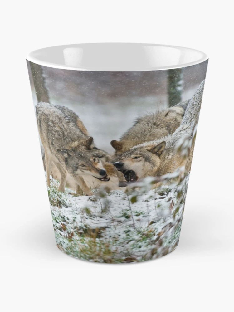 Thumbnail 2 of 4, Coffee Mug, Timber Wolves designed and sold by WolvesOnly.