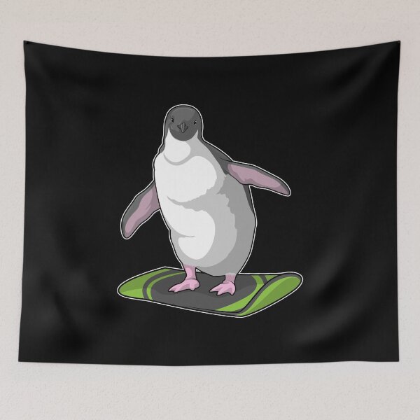 Item preview, Penguin Snowboarder Snowboard designed and sold by Snabdesign84.