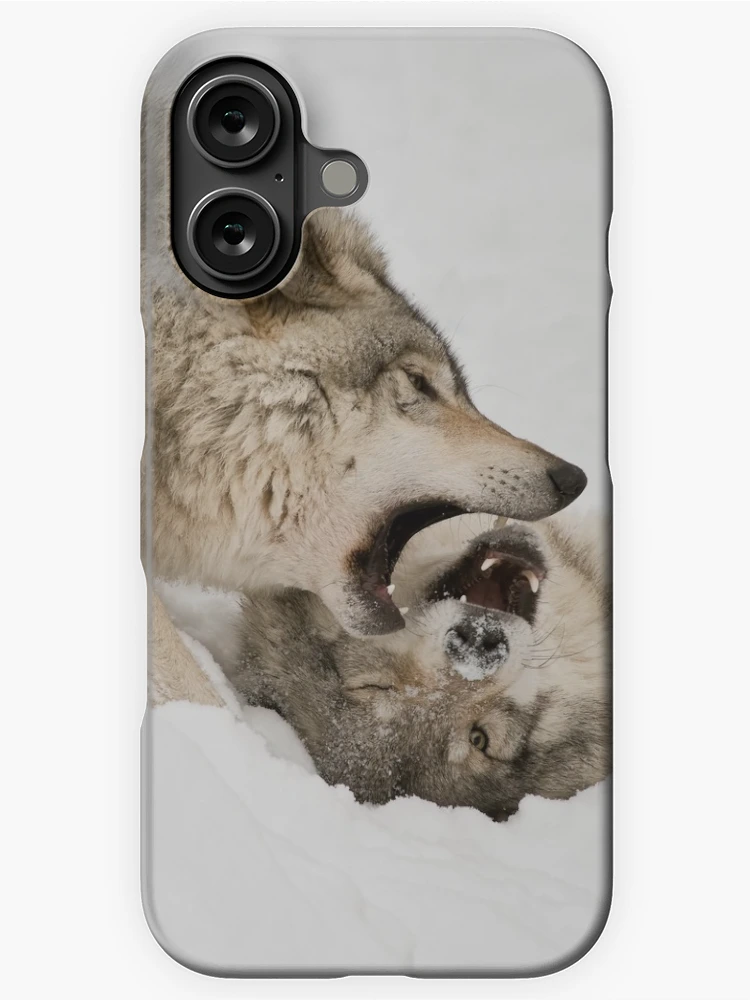 Thumbnail 1 of 4, iPhone Case, Timber Wolves designed and sold by WolvesOnly.